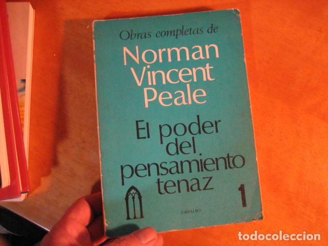 Libros de segunda mano: El poder del pensamiento tenaz. Norman Vincent Peale 1965 - Foto 1