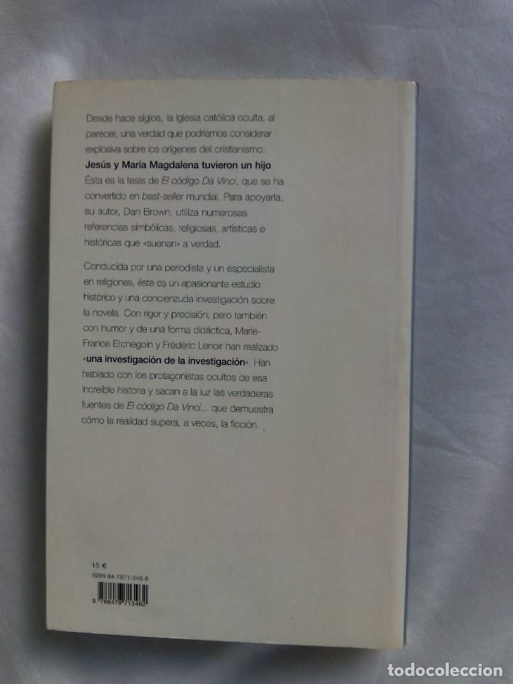 Libros de segunda mano: EL CÓDIGO DA VINCI. LA INVESTIGACIÓN / MARIE-FRANCE ETCHEGOIN, FRÉDERIC LENOIR - Foto 2 - 261901310