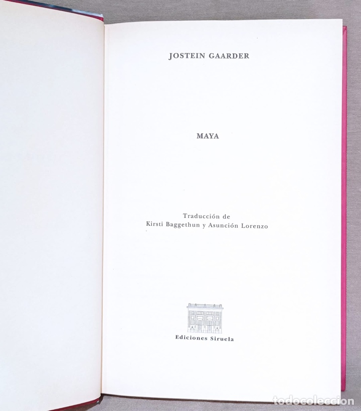 Libros de segunda mano: Maya. Jostein Gaarder. - Foto 3