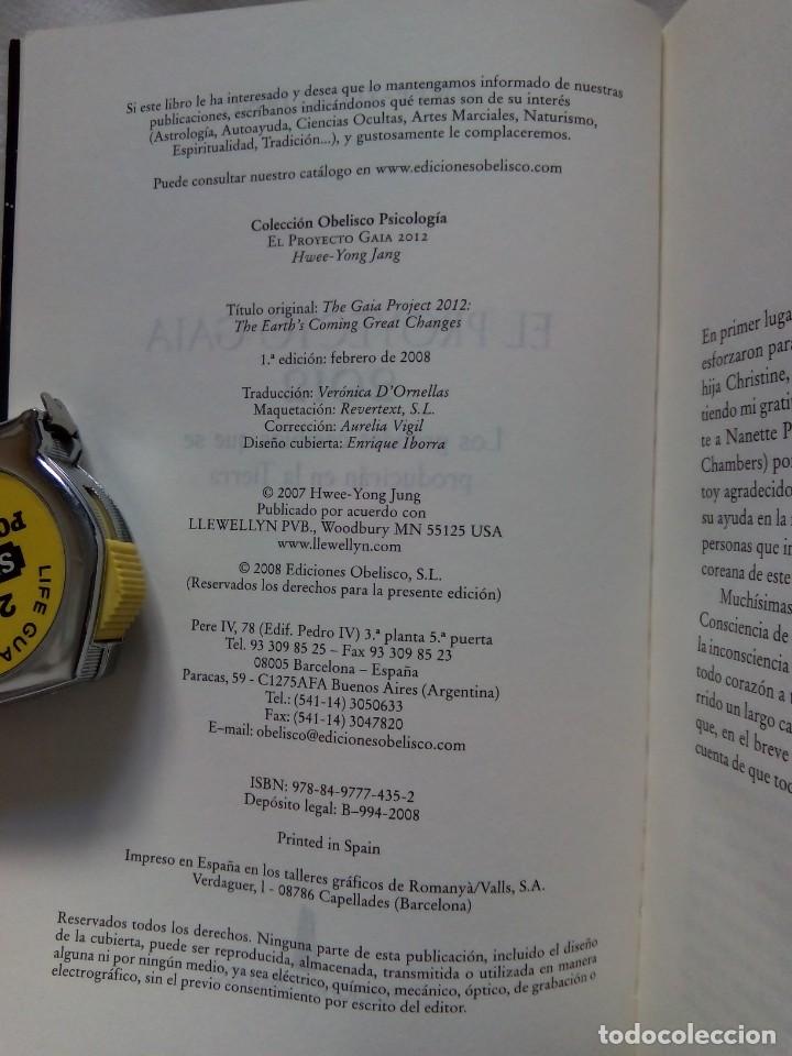 Libros de segunda mano: EL PROYECTO GAIA 2012 / HWEE-YONGB JANG - Foto 5