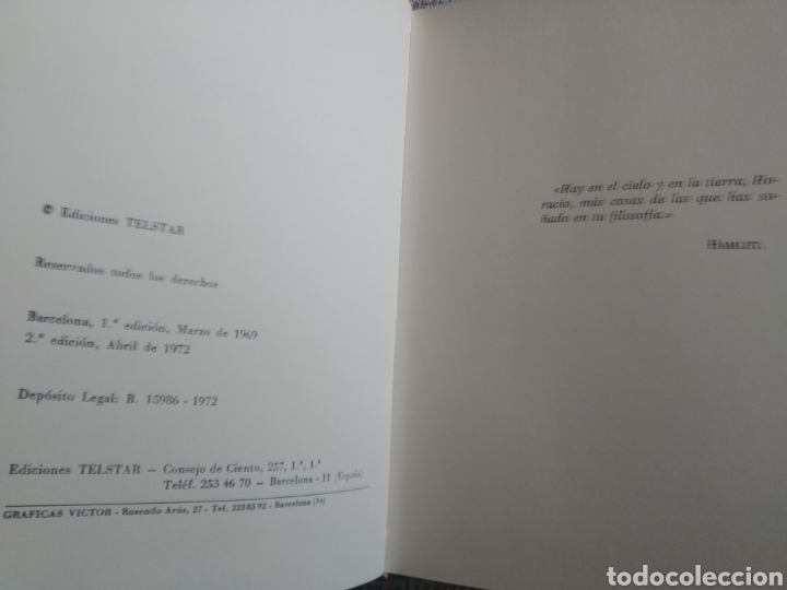 Libros de segunda mano: El poder oculto de la mente humana. Ricardo blasco. 2 edici&oacute;n. Ed telstar - Foto 3