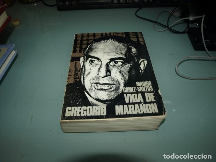 Libros de segunda mano: Marino Gomez Santos; Vida de Gregorio Mara&ntilde;on, - Foto 1