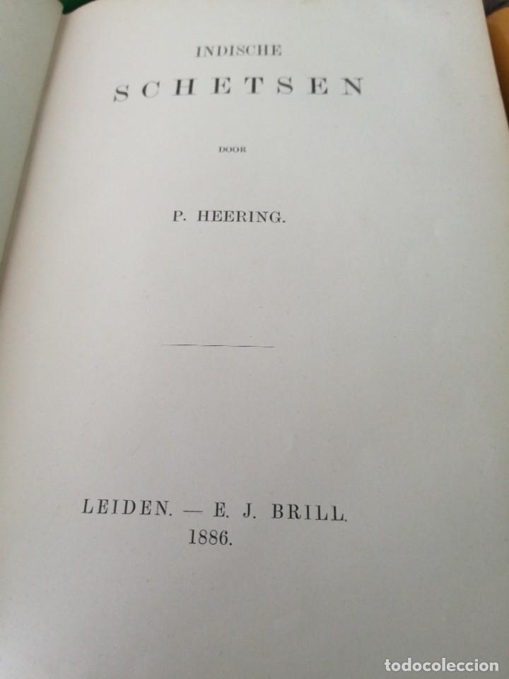 Libros de segunda mano: Libro P. HEERING INDISCHE SCHETSEN a&ntilde;o 1886 - Foto 3