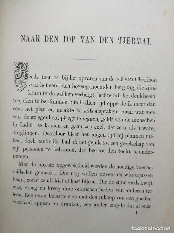 Libros de segunda mano: Libro P. HEERING INDISCHE SCHETSEN a&ntilde;o 1886 - Foto 4