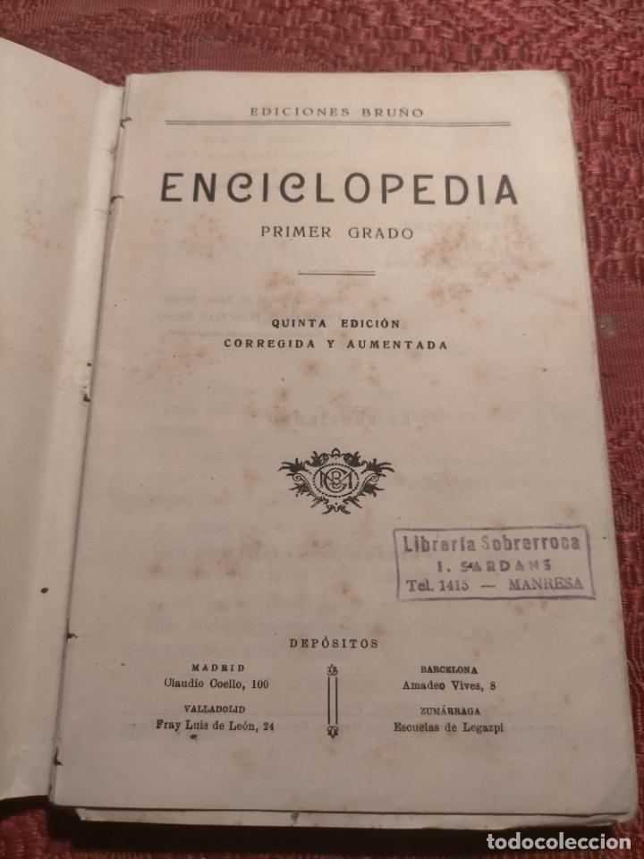 Libros de segunda mano: enciclopedia de primer grado ediciones bru&ntilde;o 1934 - Foto 3