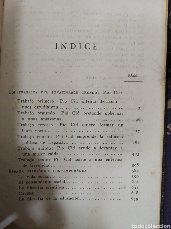 Libros de segunda mano: Dos libros obras completas Angel Ganivet - Foto 14