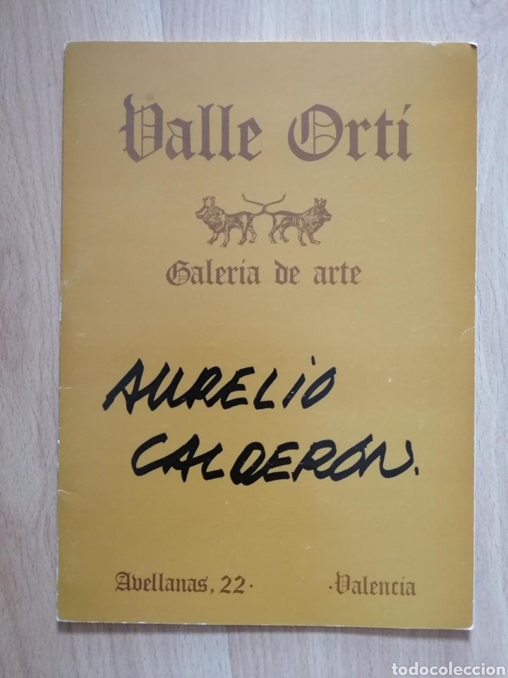 Libros de segunda mano: VALLE ORT&Iacute; / AURELIO CALDER&Oacute;N - Foto 1