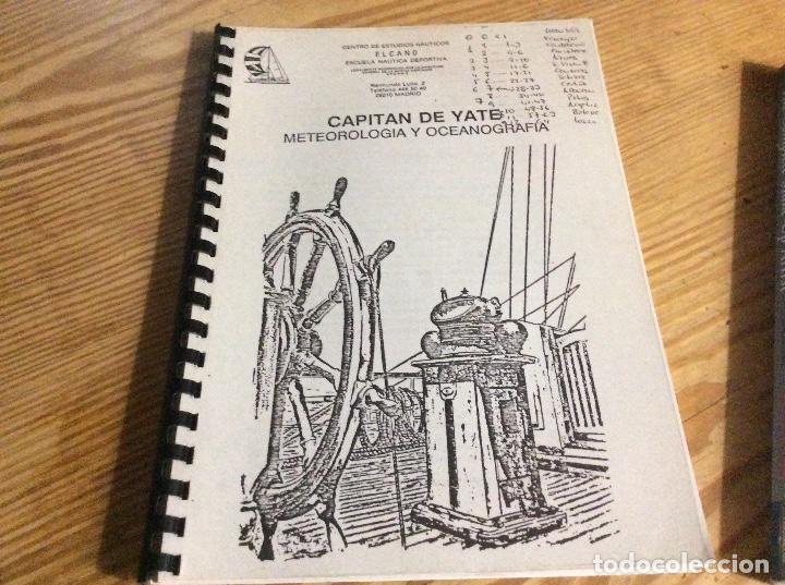 Gebrauchte B&uuml;cher: Capitan de yate metereologia y oceanografia centro estudios nauticos elcanofotocopiad 90 pag