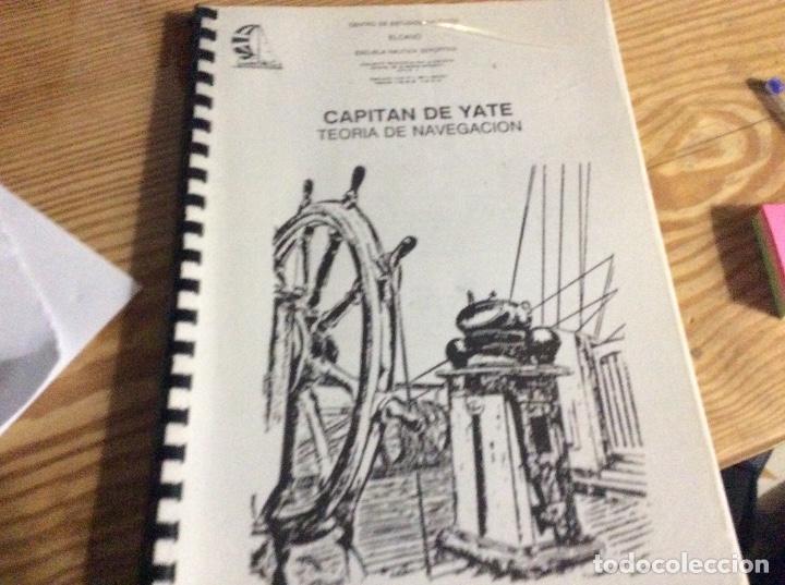 Libri di seconda mano: Capitan de yate teoria de navegacion centro estudios nauticos elcano