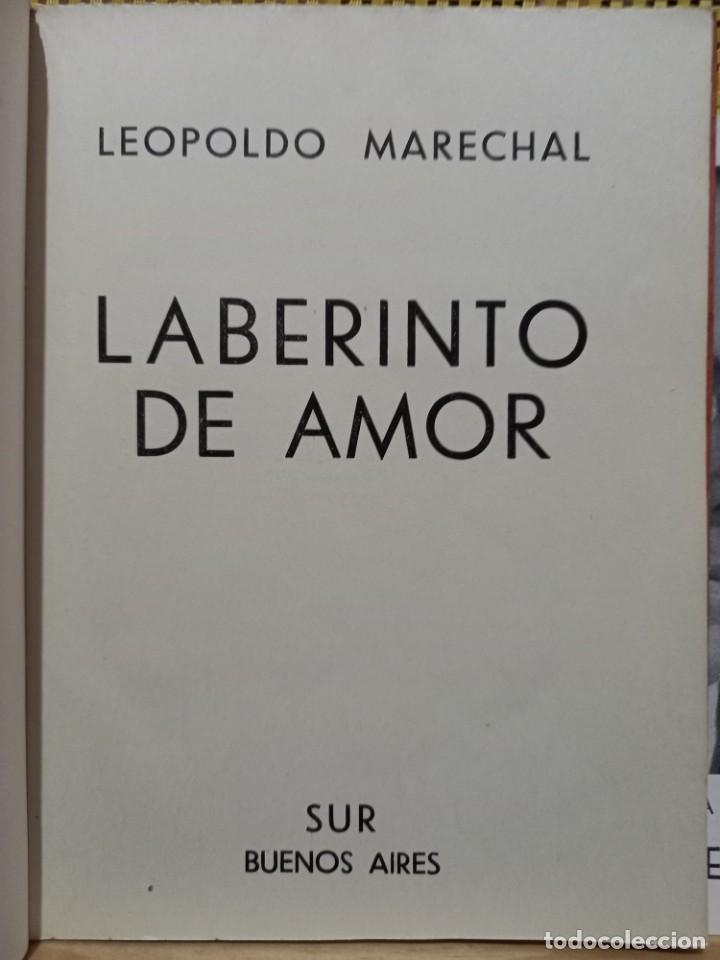Libros de segunda mano: Leopoldo Marechal / Laberinto de amor (Primera edici&oacute;n, 1936) - Foto 3