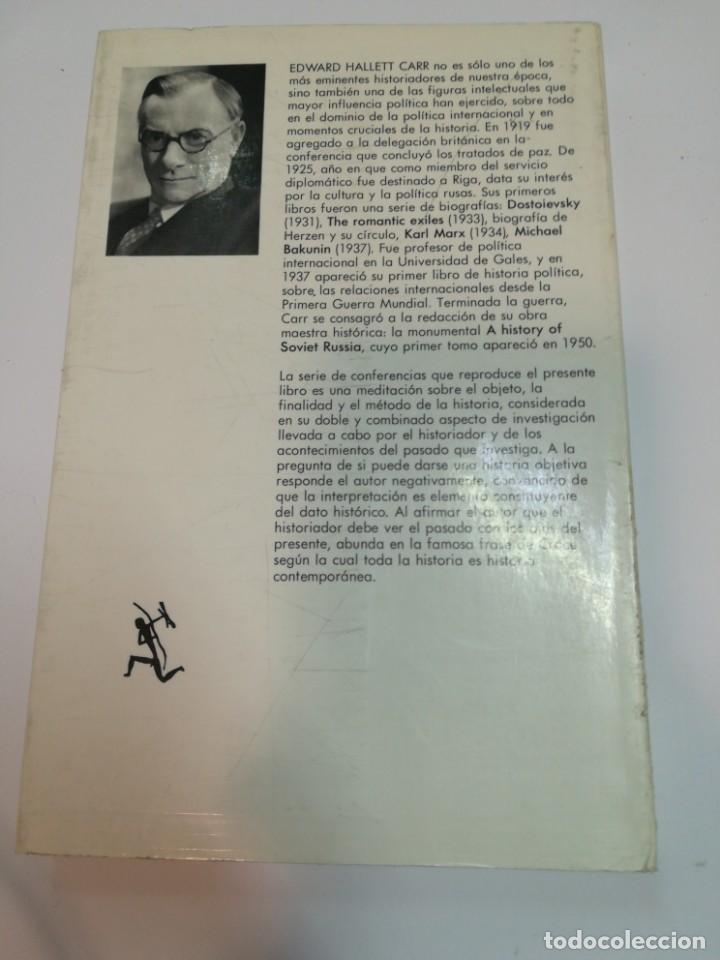 Libros de segunda mano: E.H. CARR &iquest;Qu&eacute; es la Historia? SA4084 - Foto 2