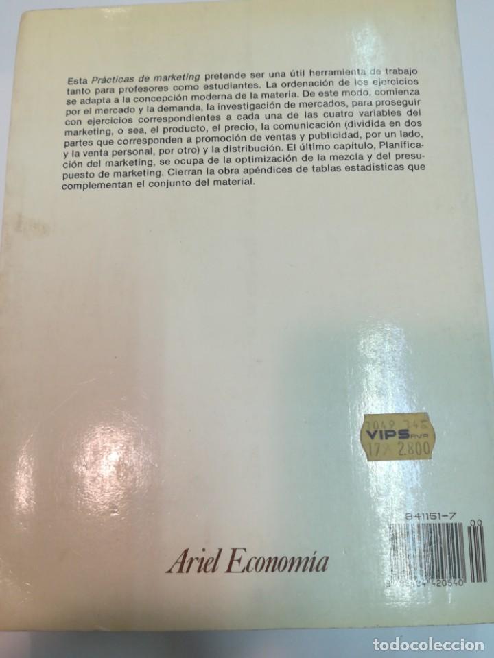 Libros de segunda mano: &Aacute;GUEDA ESTEBAN Y E. P&Eacute;REZ Pr&aacute;cticas de marketing SA4085 - Foto 2