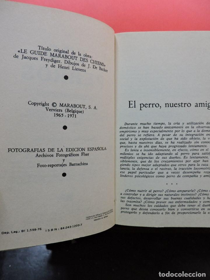 Libros de segunda mano: Los perros. FREYDIGER, Jacques. Editorial Fher 1976 - Foto 2