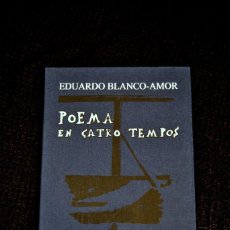 Second hand books: POEMA EN 4 TEMPOS . EDUARDO BLANCO - AMOR. Lote 262394880
