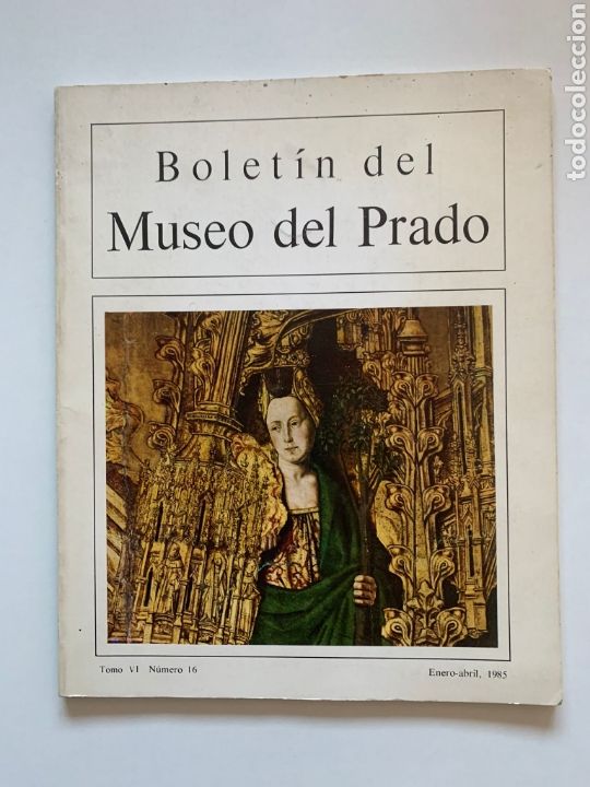 Libros de segunda mano: Bolet&iacute;n del Museo del Prado, Tomo VI, N&uacute;m. 16, 1985. - Foto 1