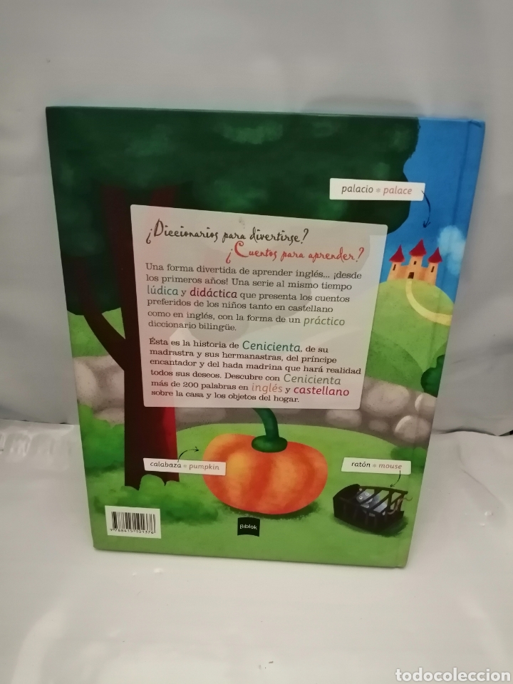 Libros de segunda mano: DICCIONARIO VISUAL BILING&Uuml;E, LA CASA Y LOS OBJETOS DEL HOGAR: CENICIENTA / CINDERELLA - Foto 2