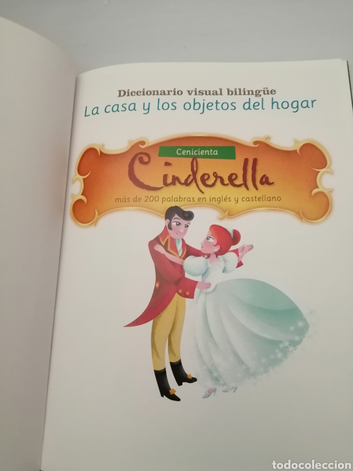 Libros de segunda mano: DICCIONARIO VISUAL BILING&Uuml;E, LA CASA Y LOS OBJETOS DEL HOGAR: CENICIENTA / CINDERELLA - Foto 3
