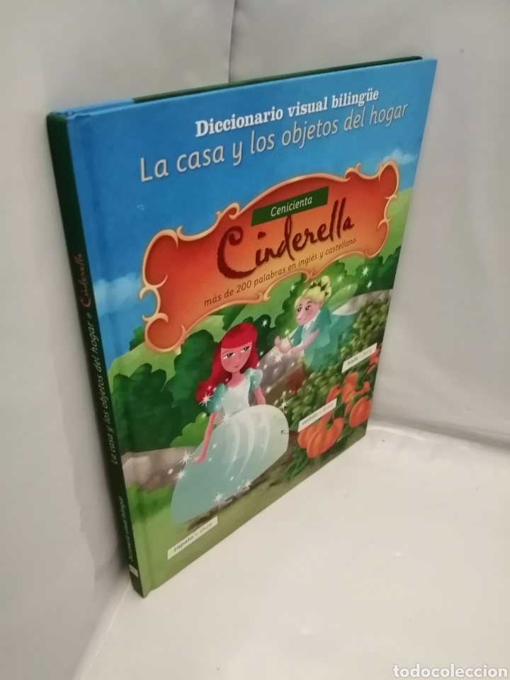 Libros de segunda mano: DICCIONARIO VISUAL BILING&Uuml;E, LA CASA Y LOS OBJETOS DEL HOGAR: CENICIENTA / CINDERELLA - Foto 6