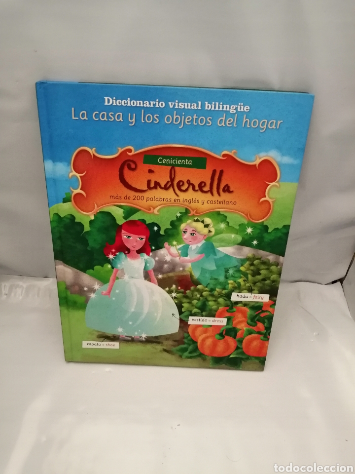 Libros de segunda mano: DICCIONARIO VISUAL BILING&Uuml;E, LA CASA Y LOS OBJETOS DEL HOGAR: CENICIENTA / CINDERELLA - Foto 1