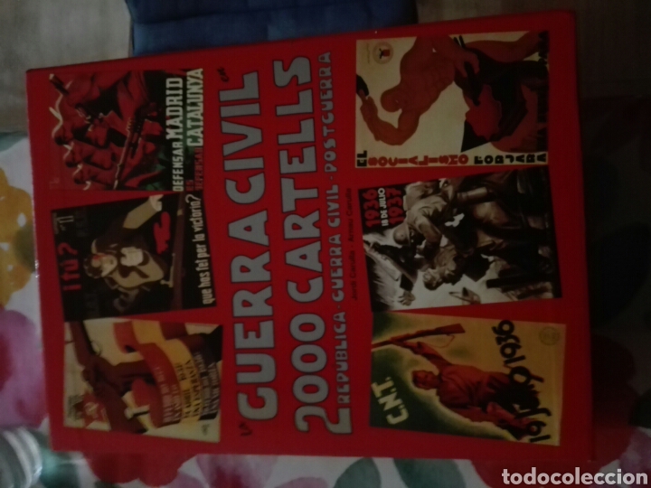 Libros de segunda mano: Guerra Civil. 2000 cartells. 2 vol. - Foto 5