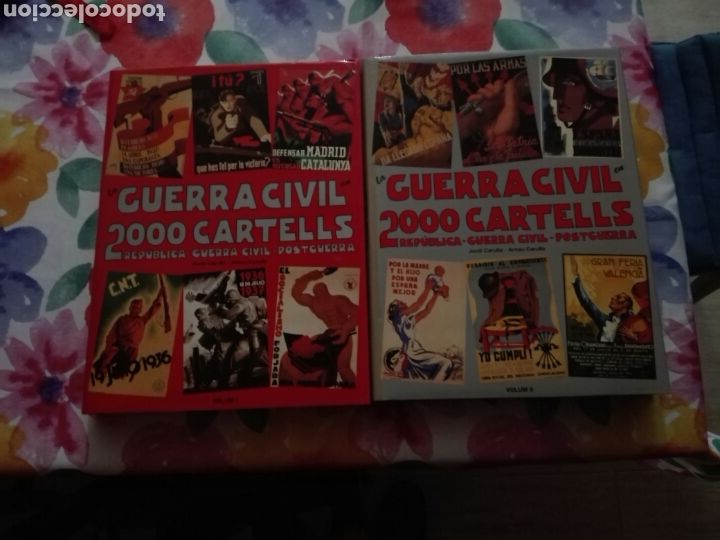 Libros de segunda mano: Guerra Civil. 2000 cartells. 2 vol. - Foto 9