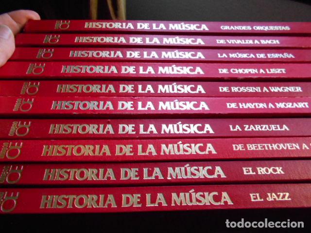 Libros de segunda mano: HISTORIA DE LA MUSICA 10 TOMOS OCEANO-EXITO - Foto 1