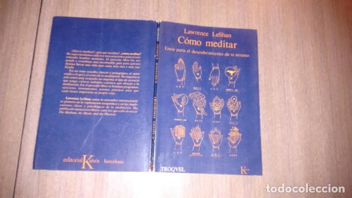 Libros de segunda mano: COMO MEDITAR - LAWRENCE LESHAM - - Foto 1