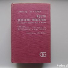 Libros de segunda mano: LIBRERIA GHOTICA. GHERSI. CASTOLDI. NUEVO RECETARIO DOMESTICO. 8355 RECETAS.1966. MUY ILUSTRADO*. Lote 262577550