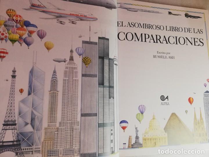 Libros de segunda mano: EL ASOMBROSO LIBRO DE LAS COMPARACIONES - RUSSEL ASH - - Foto 2
