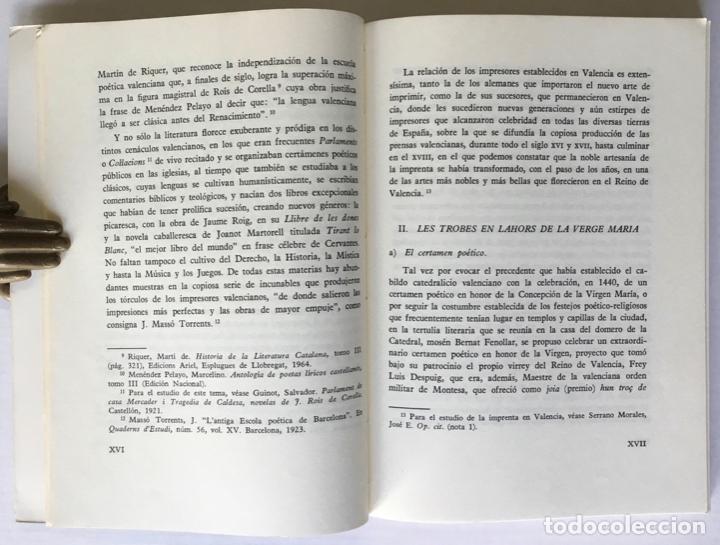 Libros de segunda mano: TROBES EN LAHORS DE LA VERGE MARIA. - Foto 3