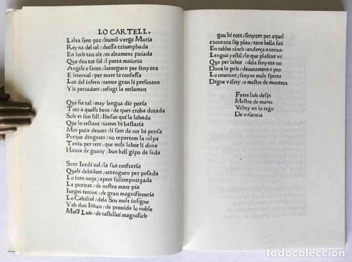 Libros de segunda mano: TROBES EN LAHORS DE LA VERGE MARIA. - Foto 5