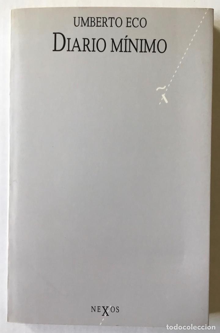 Libros de segunda mano: DIARIO M&Iacute;NIMO. - ECO, Umberto. - Foto 1