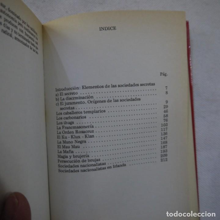 Libros de segunda mano: EL ENIGMA DE LAS SOCIEDADES SECRETAS - PETER GITLITZ - 1980 - Foto 5