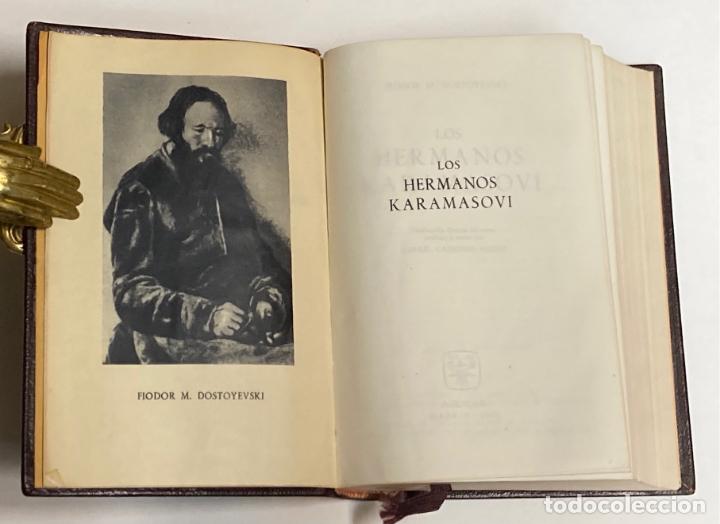 Libros de segunda mano: AÑO 1959 - LOS HERMANOS KARAMASOVI POR DOSTOYEVSKI - AGUILAR COLECCIÓN JOYA 2ª EDICIÓN - Foto 2 - 262752375