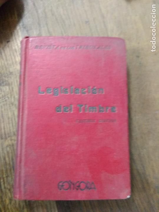 Libros de segunda mano: Legislaci&oacute;n del Timbre. REI-376 - Foto 1