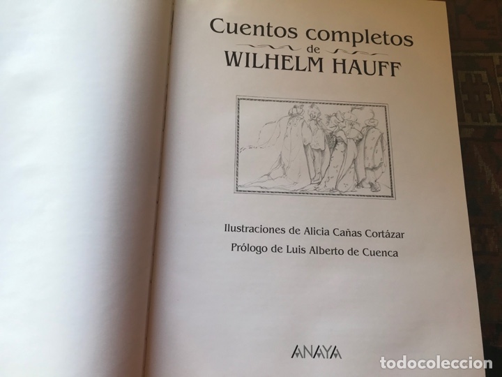 Libros de segunda mano: Cuentos completos de Wilhelm Hauff. . Introducci&oacute;n Luis Alberto de Cuenca. Anaya - Foto 6