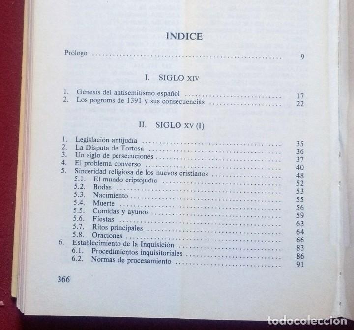 Libros de segunda mano: INQUISICION Y CRIPTOJUDAISMO - JUAN BLAZQUEZ MIGUEL. - Foto 2