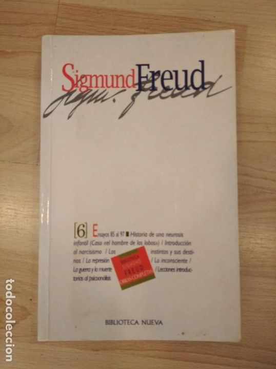 Libros de segunda mano: Sigmund Freud. Tomo 6. Ensayos 85 al 97 - Foto 1