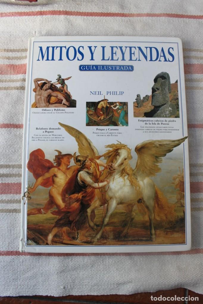 Libros de segunda mano: MITOS Y LEYENDAS GUIA ILUSTRADA - NEIL PHILIP - Foto 1