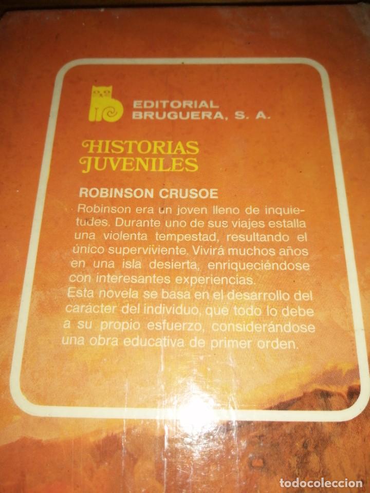 Libros de segunda mano: Libro DANIEL DEFOE ROBINSON CRUSOE a&ntilde;o 1979 - Foto 2