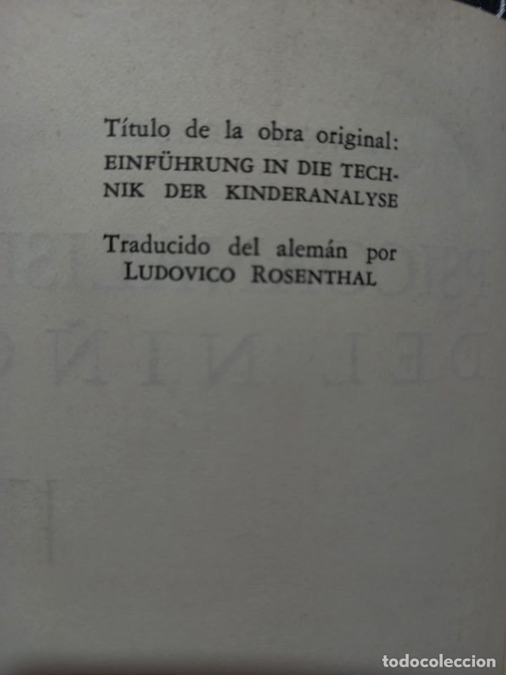 Libros de segunda mano: Anna Freud - Psicoan&aacute;lisis del Ni&ntilde;o - 1946 - Ediciones Im&aacute;n - Foto 2