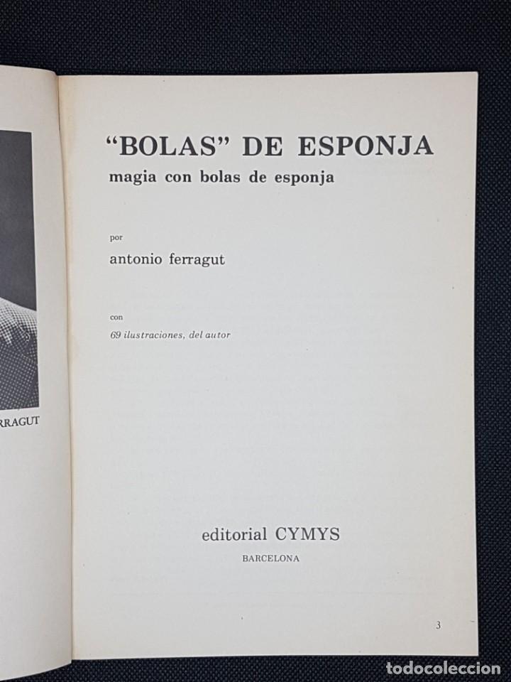Libros de segunda mano: Magia con bolas de esponja de Ferragut - Foto 2