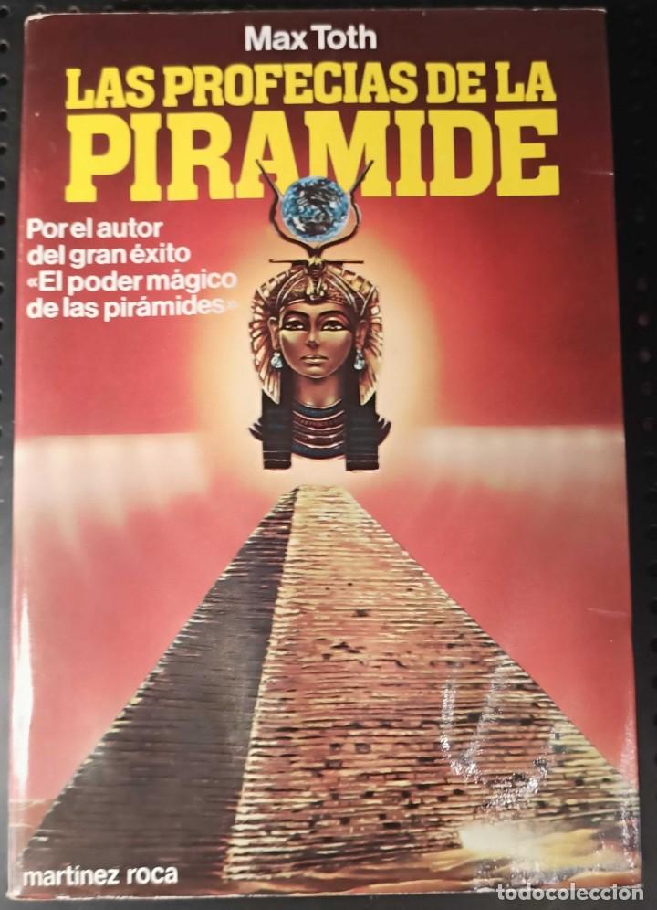 Libros de segunda mano: Libro: Las Profec&iacute;as de la Pir&aacute;mide, Maz Toth, Mart&iacute;nez Roca, 1981 - Foto 1
