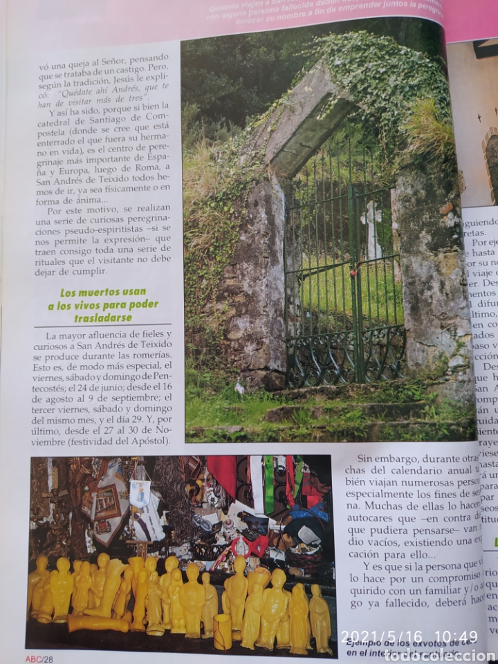 Libros de segunda mano: Libro Gu&iacute;a de la Espa&ntilde;a Encantada - Foto 3
