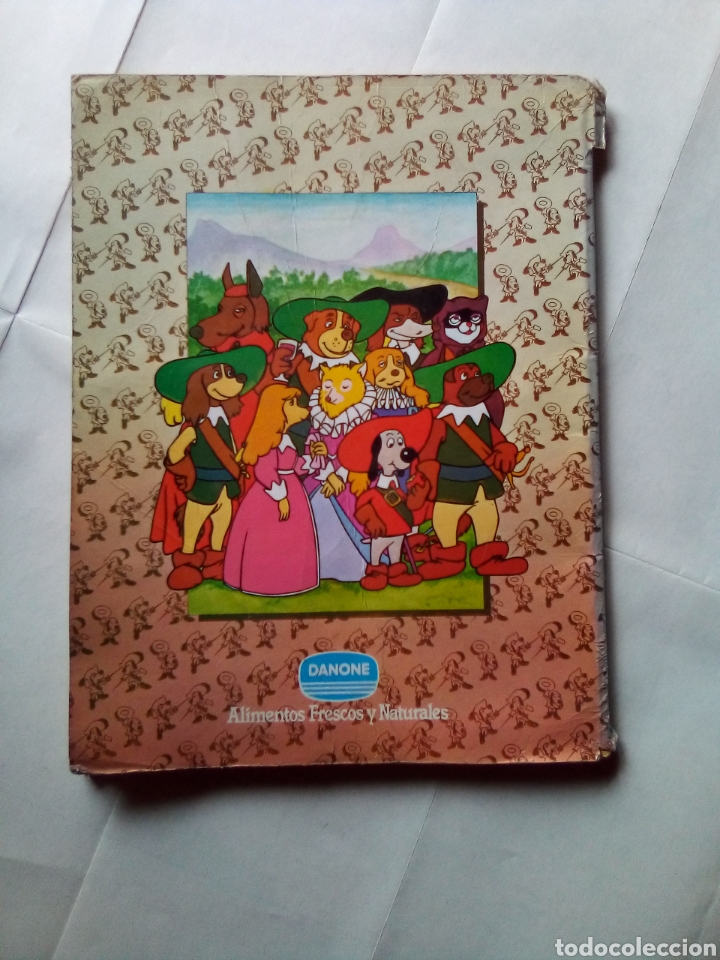 Libros de segunda mano: Dartac&aacute;n y los tres mosqueperros Danone 1982 - Foto 2
