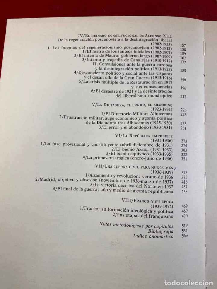 Libros de segunda mano: Historia b&aacute;sica de la espa&ntilde;a actual. Ricardo de la cierva - Foto 4