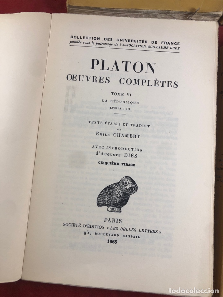 Libros de segunda mano: libros de Plat&oacute;n obras completas - Foto 2