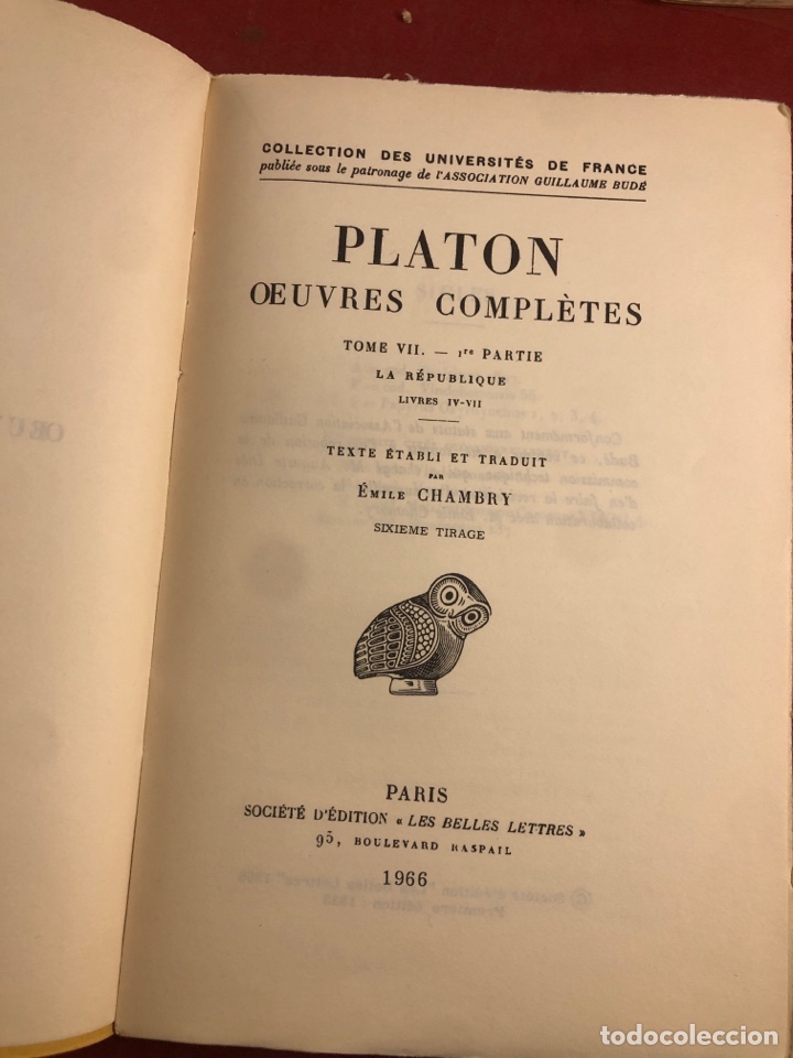Libros de segunda mano: libros de Plat&oacute;n obras completas - Foto 3