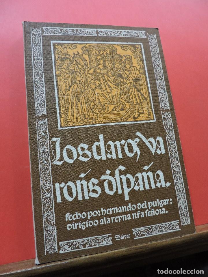 Libros de segunda mano: Claros Varones de Castilla. Edici&oacute;n Facs&iacute;mil. Salvat 1970 - Foto 1