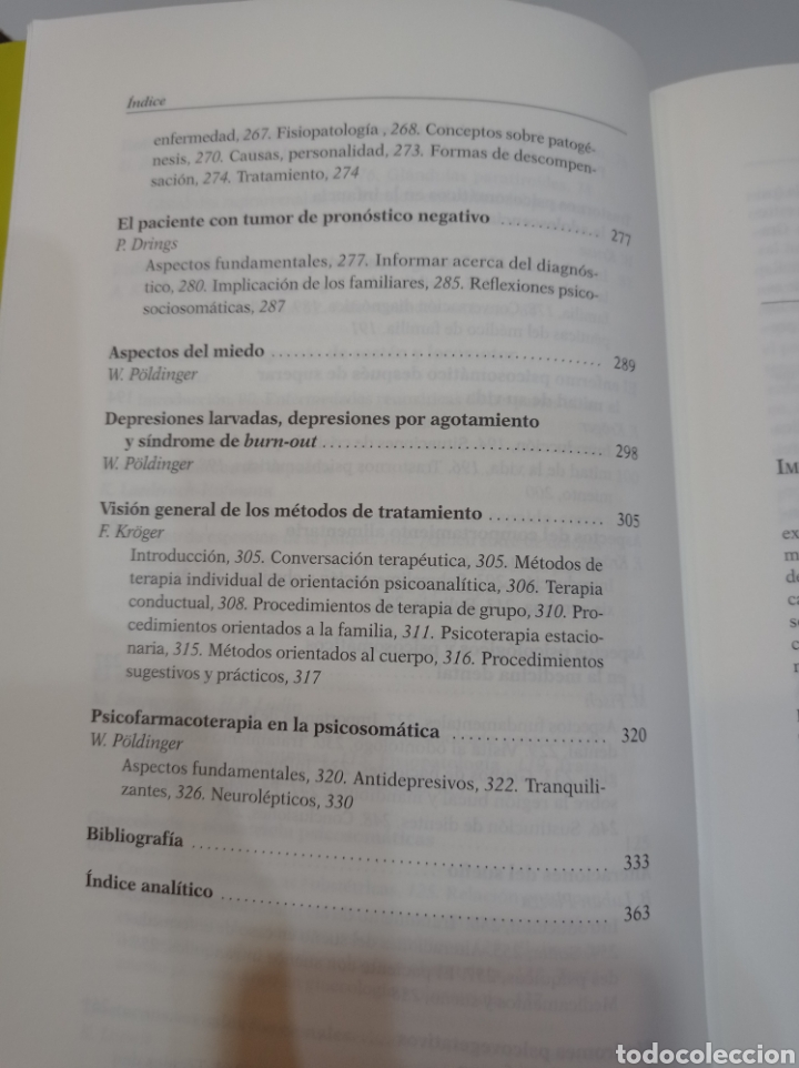 Libros de segunda mano: El enfermo psicosom&aacute;tico en la pr&aacute;ctica. Vvaa. Herder - Foto 11